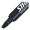 Stride StrideMark Tank Permanent Marker, Broad Chisel Tip, Black, 12PK 22001